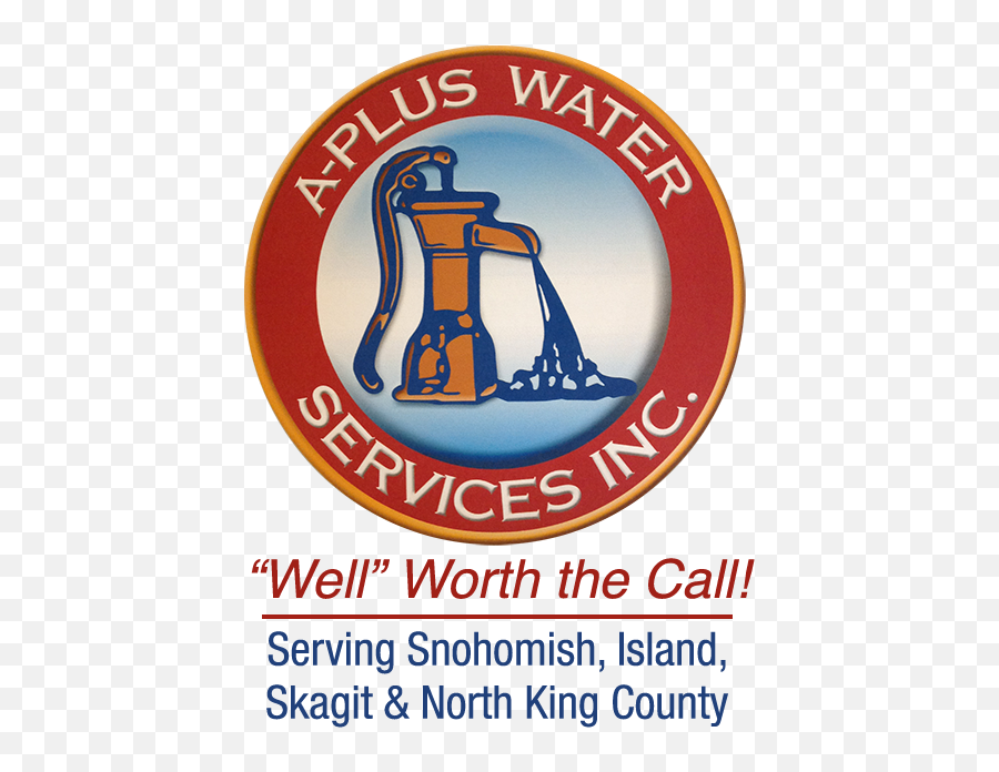 Well Pump Water Tank And Water Treatment Service A - Plus Emoji,Well Logo