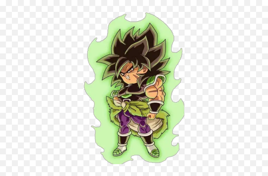 Broly Stickers For Whatsapp Emoji,Broly Transparent