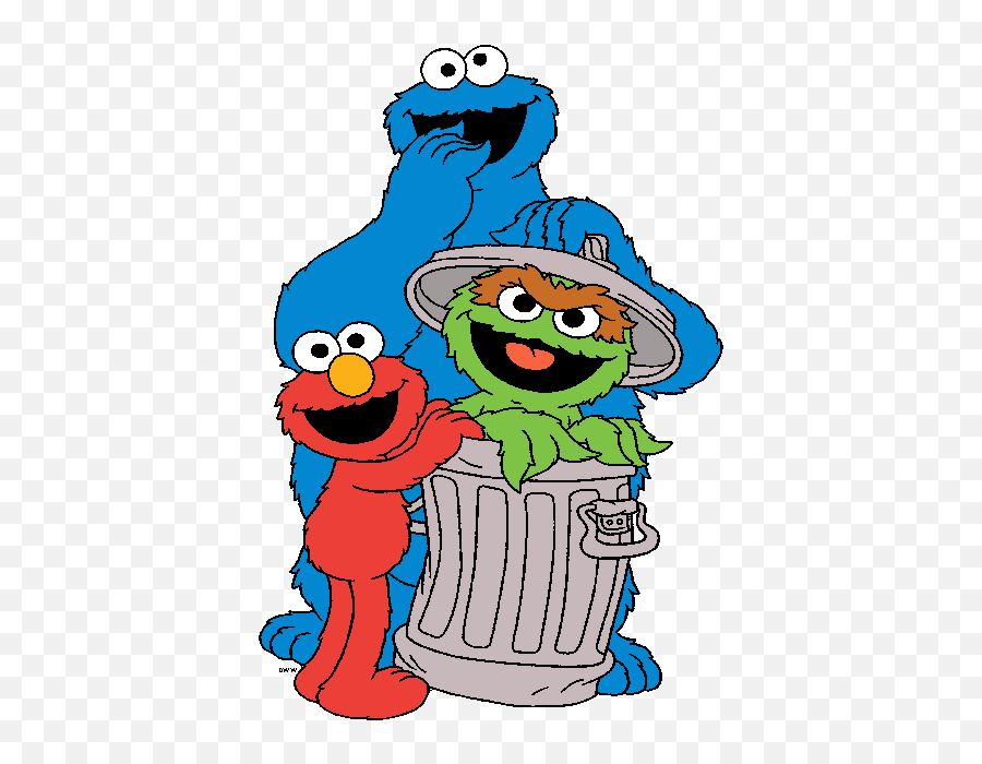 Free Sesame Street Characters Png - Sesame Street Clipart Emoji,Sesame Street Logo