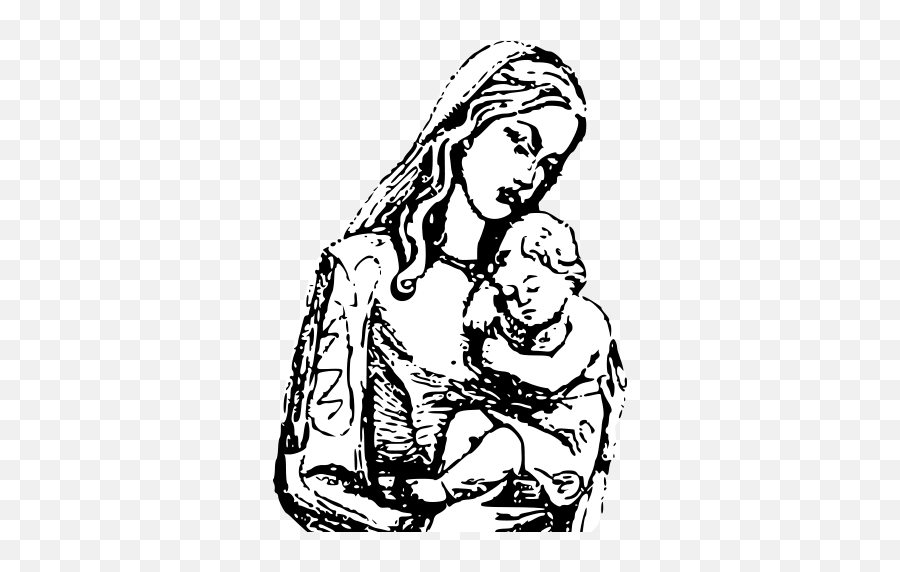 15th Sunday In Ordinary Time St Mary Our Mother Emoji,Mary And Jesus Clipart