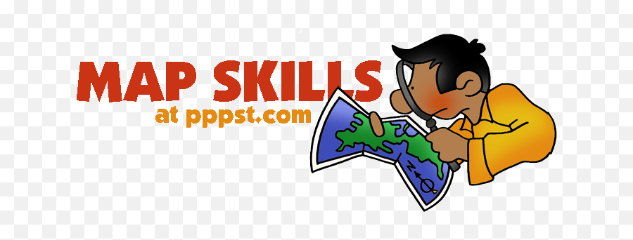 Free Powerpoint Presentations About Map Skills For Kids Emoji,Social Skills Clipart