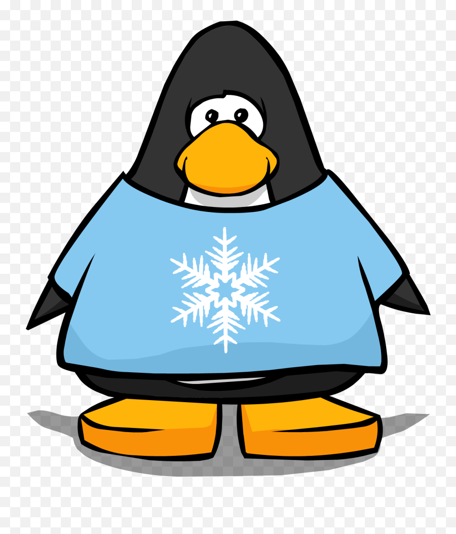 Snowflake T - Shirt From A Player Card Club Penguin Bling Emoji,Bling Clipart