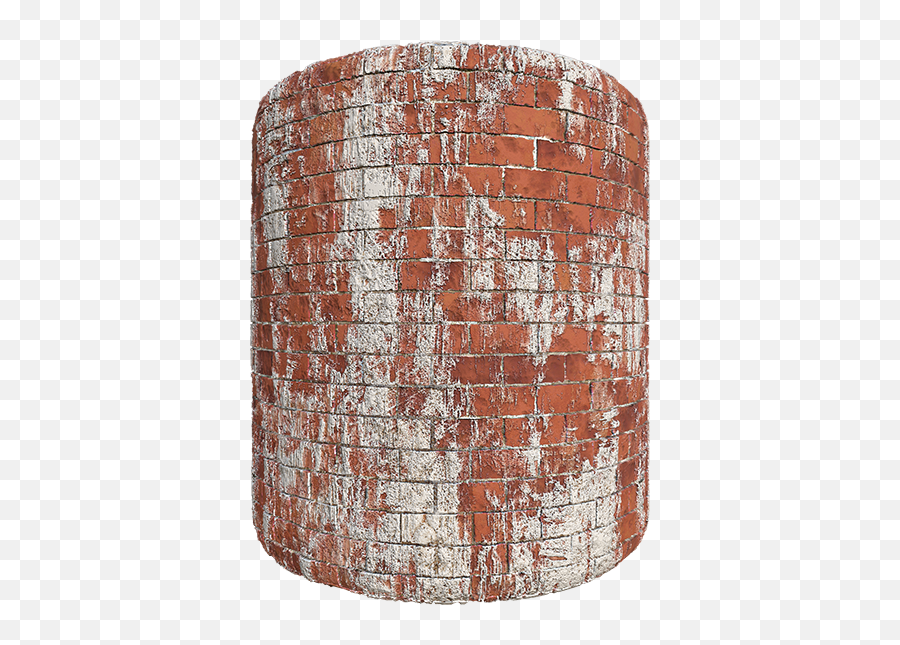 Red Brick Wall Partially Plastered Free Pbr Texturecan Emoji,Broken Brick Wall Png