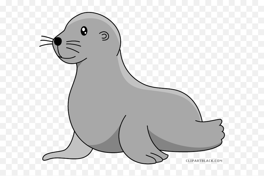 Baby Sea Lion Clip Art Sea Lion Swims - Lion Png Download Emoji,Seal Transparent