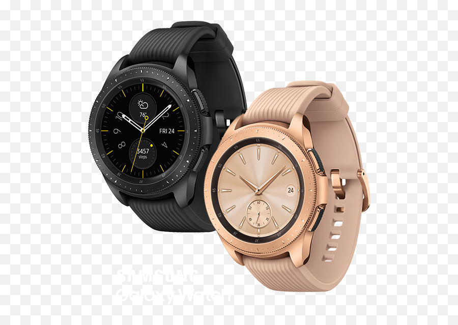 Download Hd Samsung Galaxy Watch - Samsung Galaxy Watch 42mm Emoji,Samsung Galaxy Png