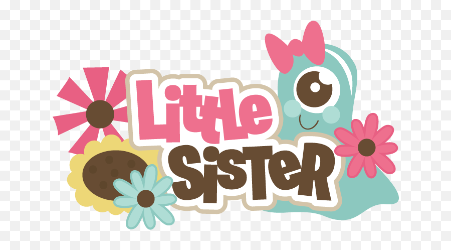Pin - Little Sister Clipart Png Emoji,Sister Clipart