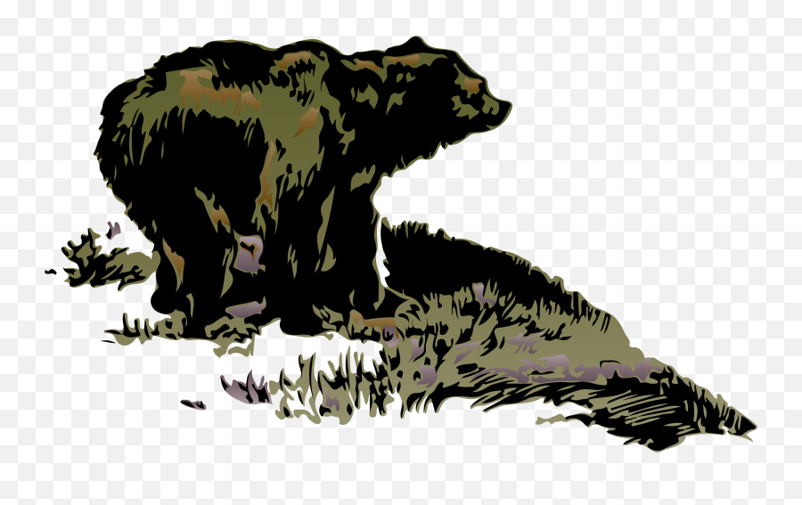 Wild Grizzly Bear - Grizzly Bear Emoji,Grizzly Bear Png