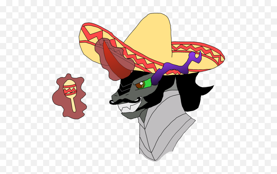 Juliofco King Sombra King Sombrero Maracas - Hat Clipart King Sombra Mexican Emoji,Maracas Clipart