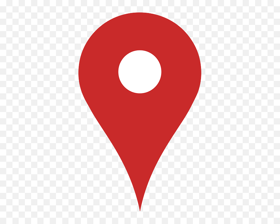 Red Pin Icon Png Transparent Png Image - Marca De Google Maps Emoji,Location Clipart