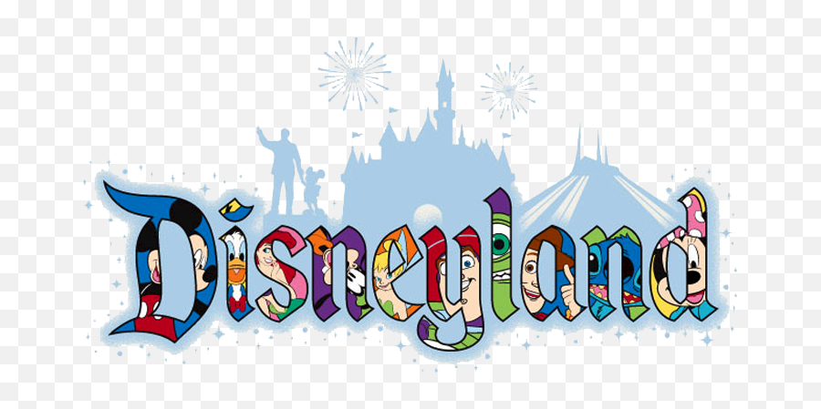 Download Hd Disney Castle Anaheim - Anaheim Logo Disneyland Resort Logo Emoji,Disney Castle Logo