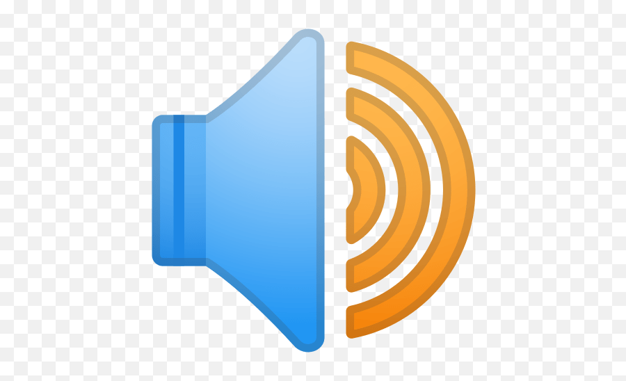 Speaker High Volume Emoji Meaning - Sounds Emoji,Wave Emoji Png