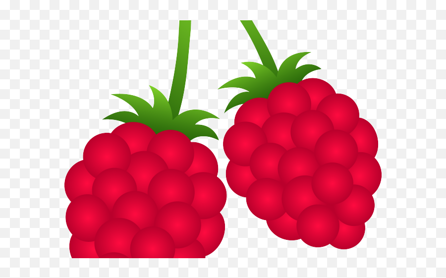 Berries Fruit Clipart - Clipart Animated Fruit Emoji,Fruit Clipart