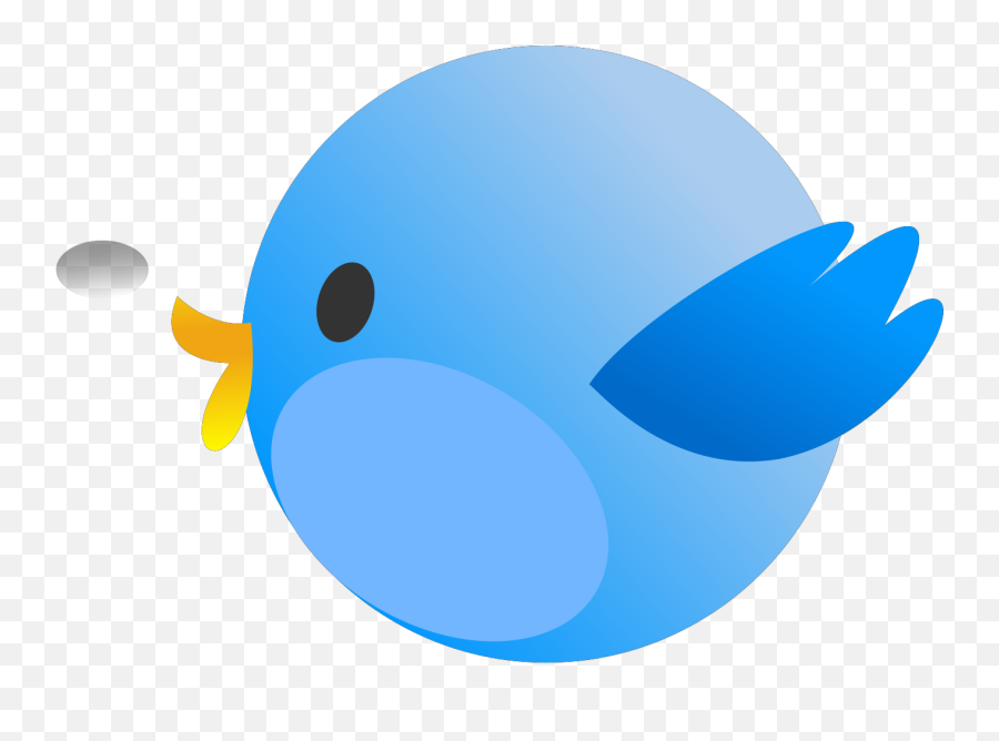 Cutie Twitter Bird Svg Vector Cutie Twitter Bird Clip Art - Clip Art Emoji,Twitter Bird Logo