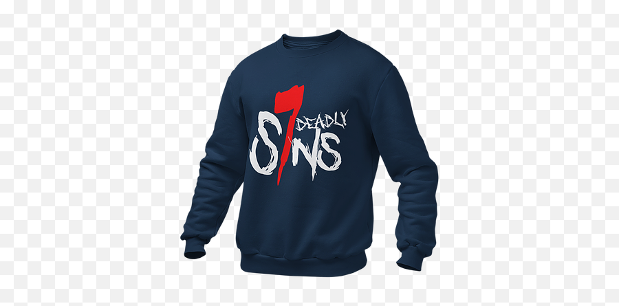 Sweatshirts 7 Deadly Sins Clothing Tattoo U0026 Skater - Sweater Emoji,Streetwear Logo