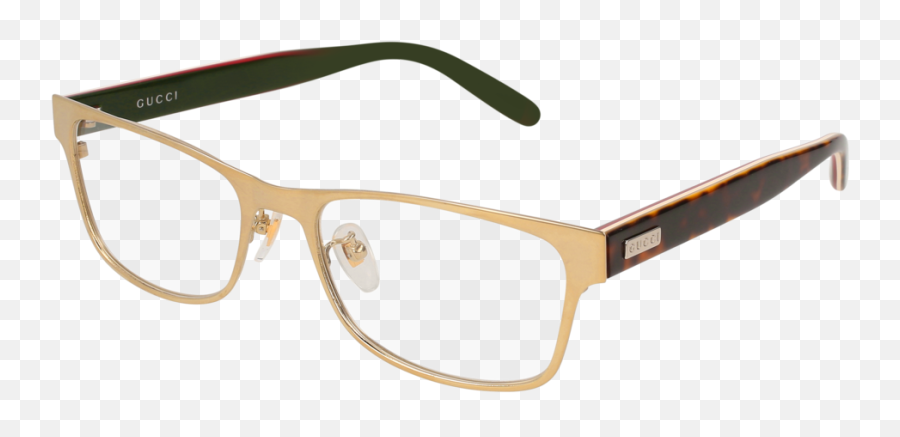 Gucci Gg0274oj Rectangular Square Eyeglasses For Unisex - Full Rim Emoji,Gucci Transparent