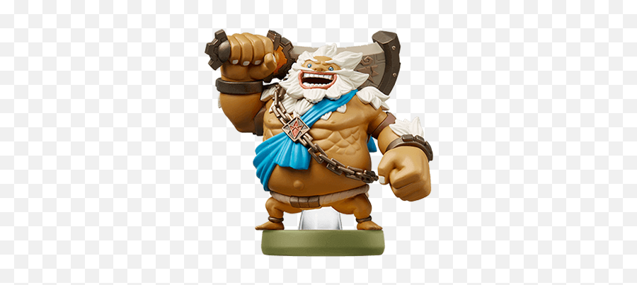 A Closer Look At The Champions Amiibo News The Legend Of - Daruk Amiibo Emoji,Breath Of The Wild Link Png