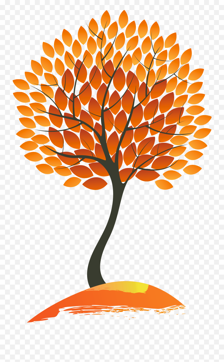 Tree Png - Tree Autumn Clipart Png Emoji,Design Png