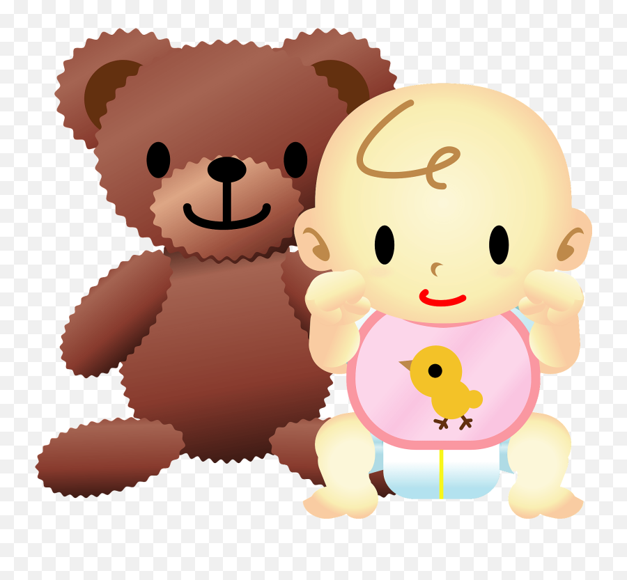 Stuffed Bear And Baby Clipart Free Download Transparent Emoji,Baby Bear Png