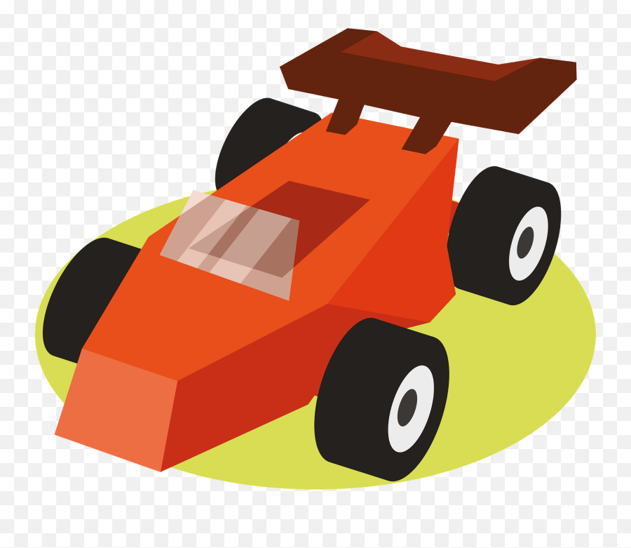 Carting Racing Car Clipart - Synthetic Rubber Emoji,Clipart Car