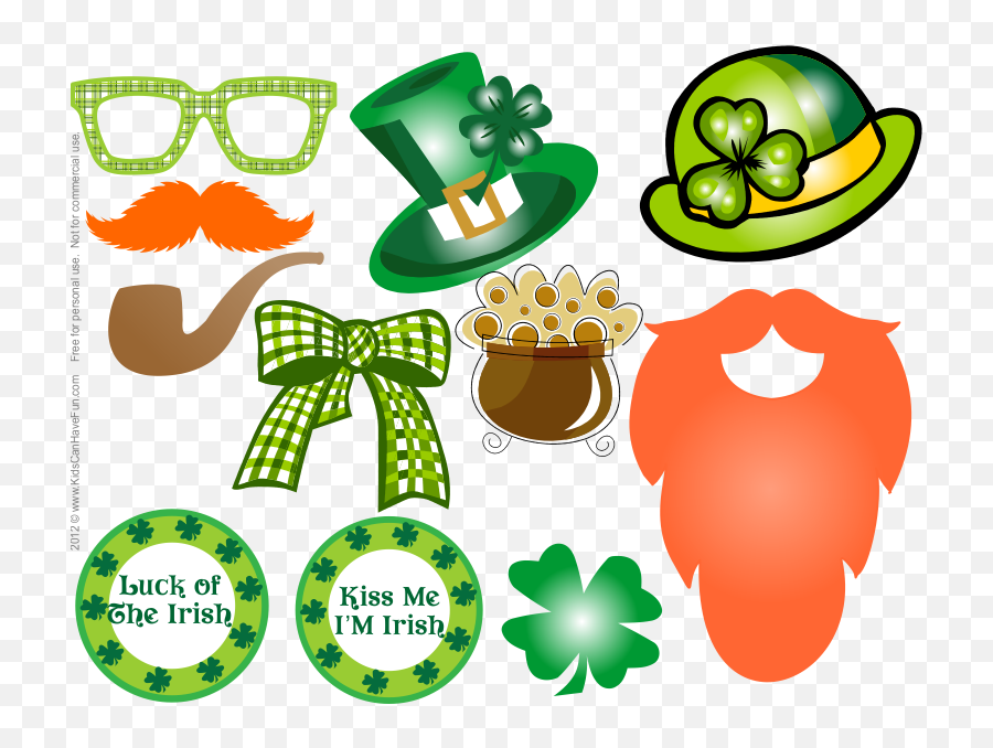 Photo Booth Props Emoji,Good Luck Clipart