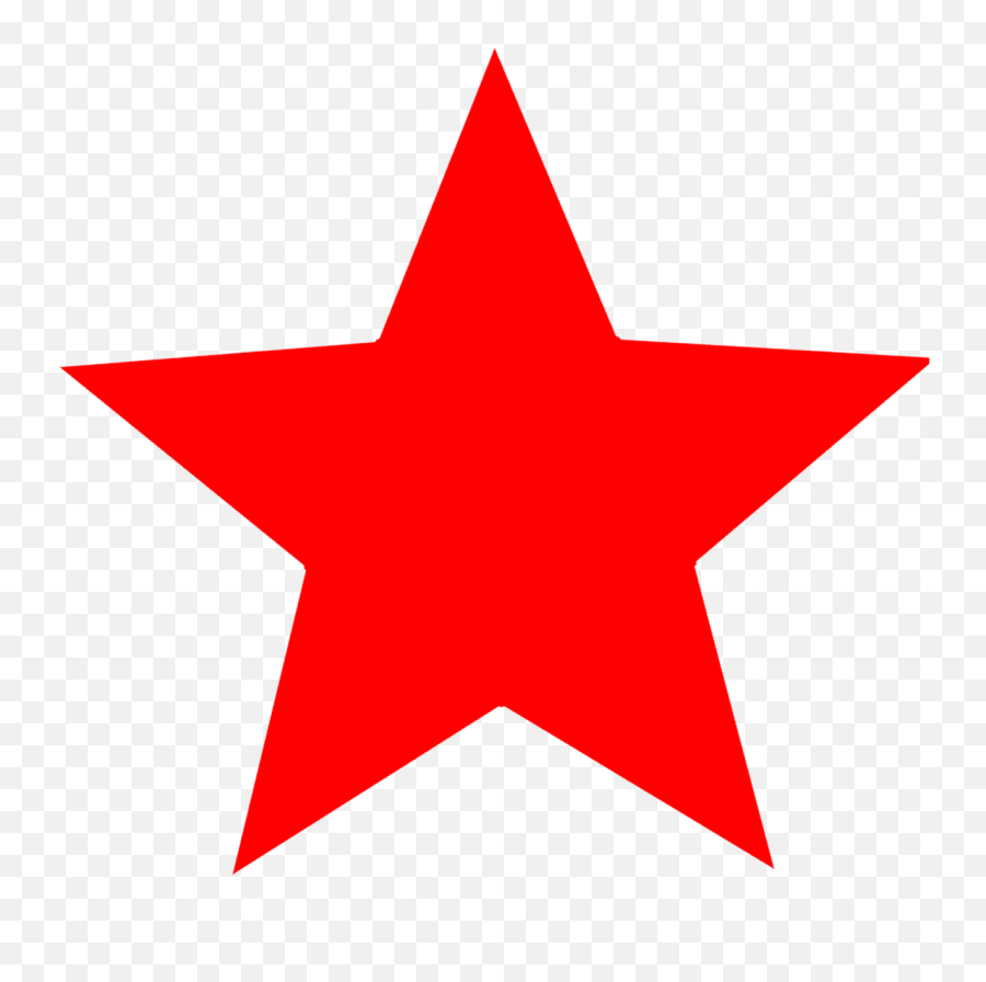 Star Png - Red Star Clipart Emoji,Star Transparent Background