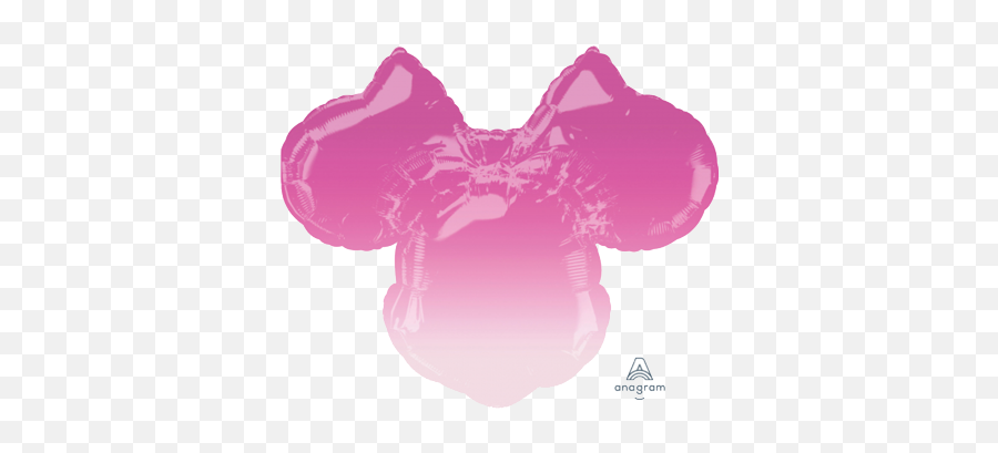 Minnie Mouse Ombre Foil Balloon Emoji,Minnie Mouse Birthday Clipart