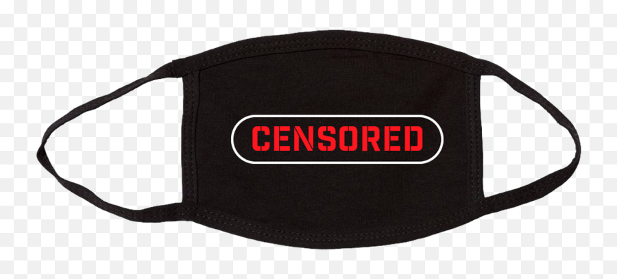 Usa Made Censored Warning Cloth Face - Solid Emoji,Censored Png
