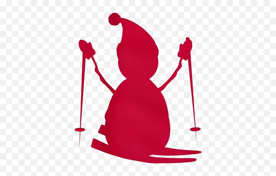 Transparent Skiing Snowman Clipart Skiing Snowman Png Image Emoji,Skiing Clipart