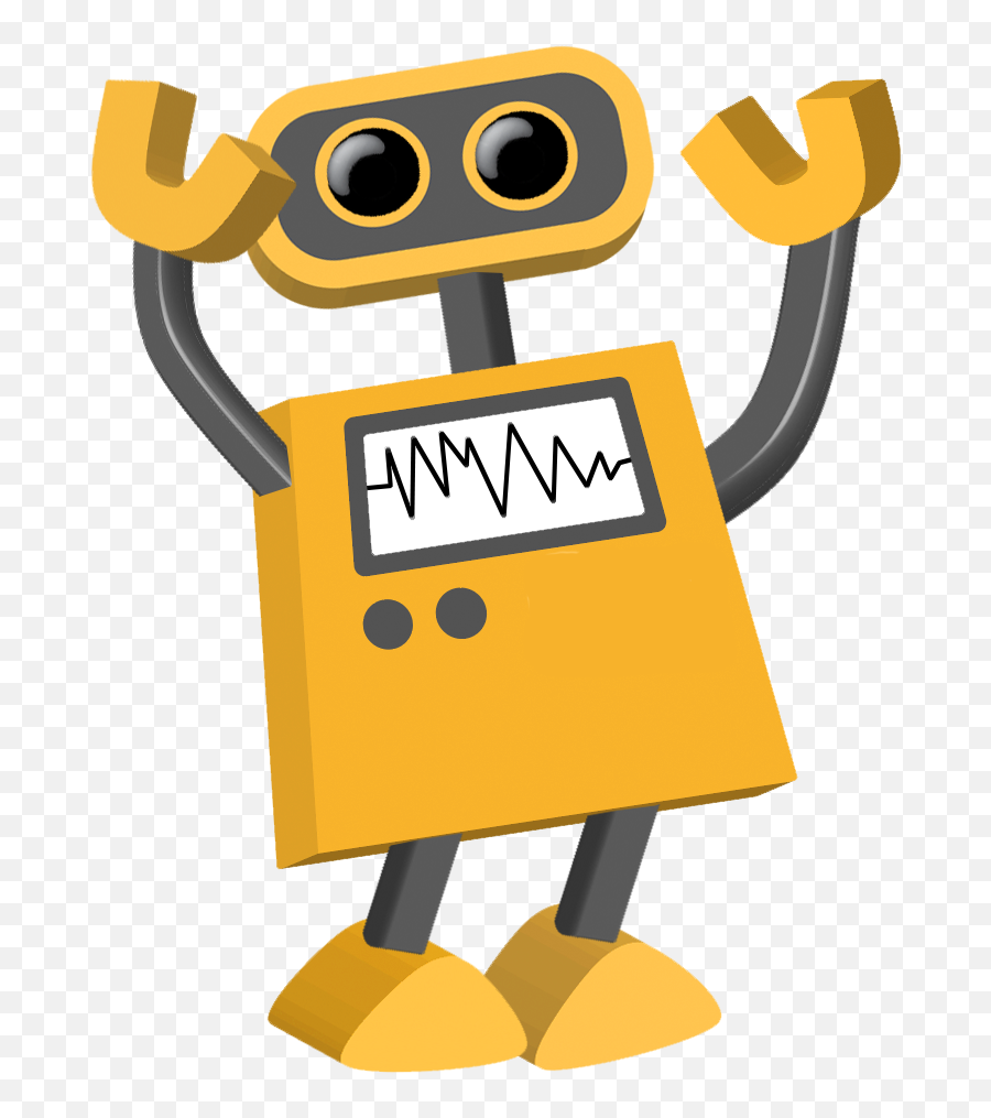 Robot Clipart Transparent Background - Cartoon Robot Transparent Png Emoji,Robot Clipart