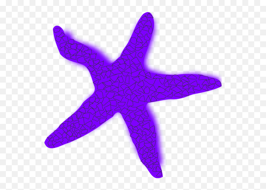 Free Clip Art - Purple Starfish Clip Art Emoji,Starfish Clipart