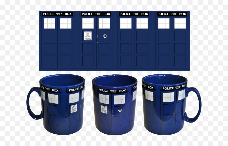 Enlarge - Dr Who Mugs Transparent Cartoon Jingfm Doctor Who Experience Emoji,Tardis Clipart