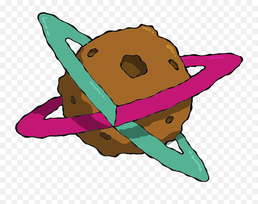 Planet Clipart Asteroid - Png Transparent Png Png Emoji,Asteroid Clipart