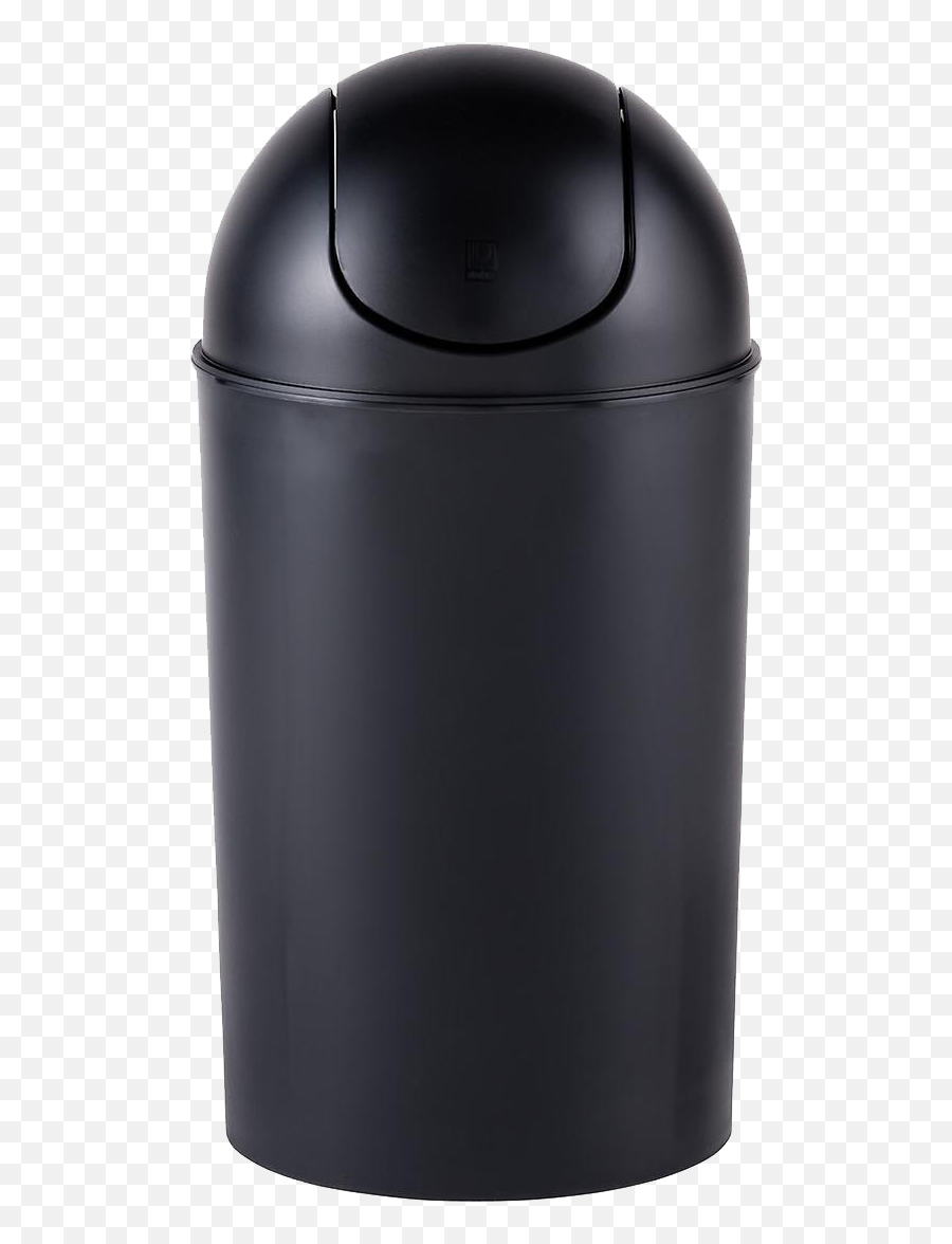 Black Trash Can Png Hd Quality - Garbage Can With Flip Lid Emoji,Trash Can Png