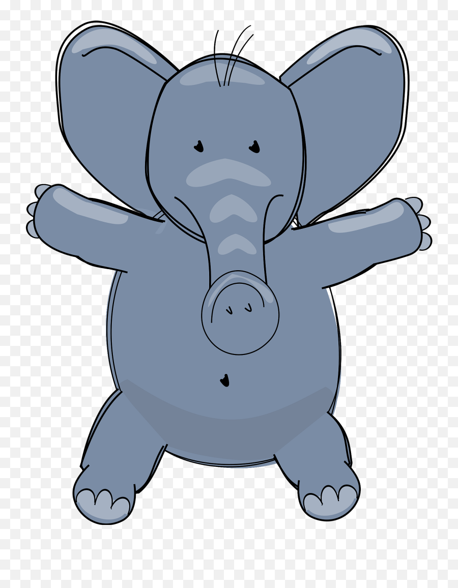 Cute Elephant Clipart Emoji,Cute Elephant Clipart