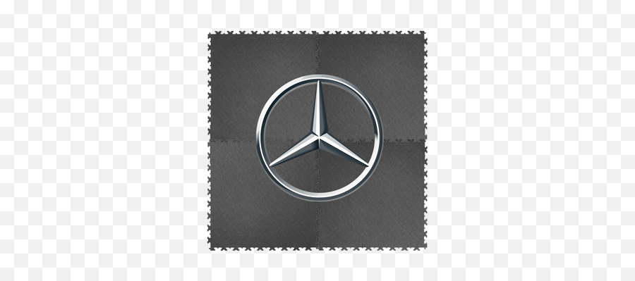Custom Logo Floor Tiles - Printed With Car Logo Or Upload Emoji,V Car Logo