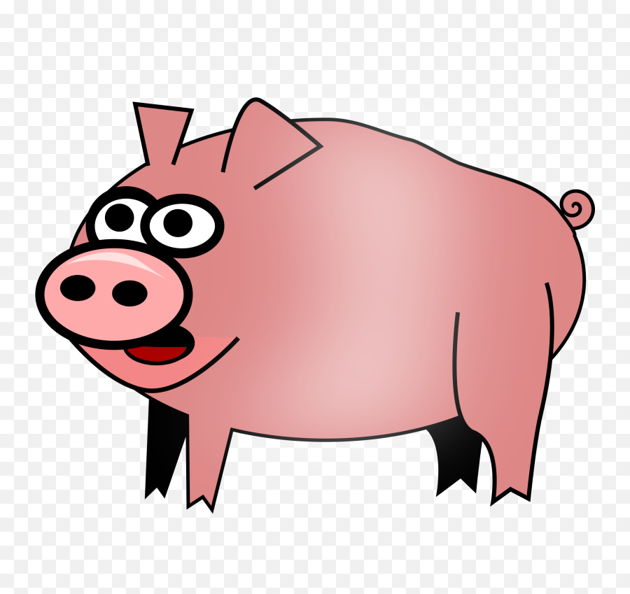 Cute Pig Clipart - Hog Clipart Emoji,Pig Clipart