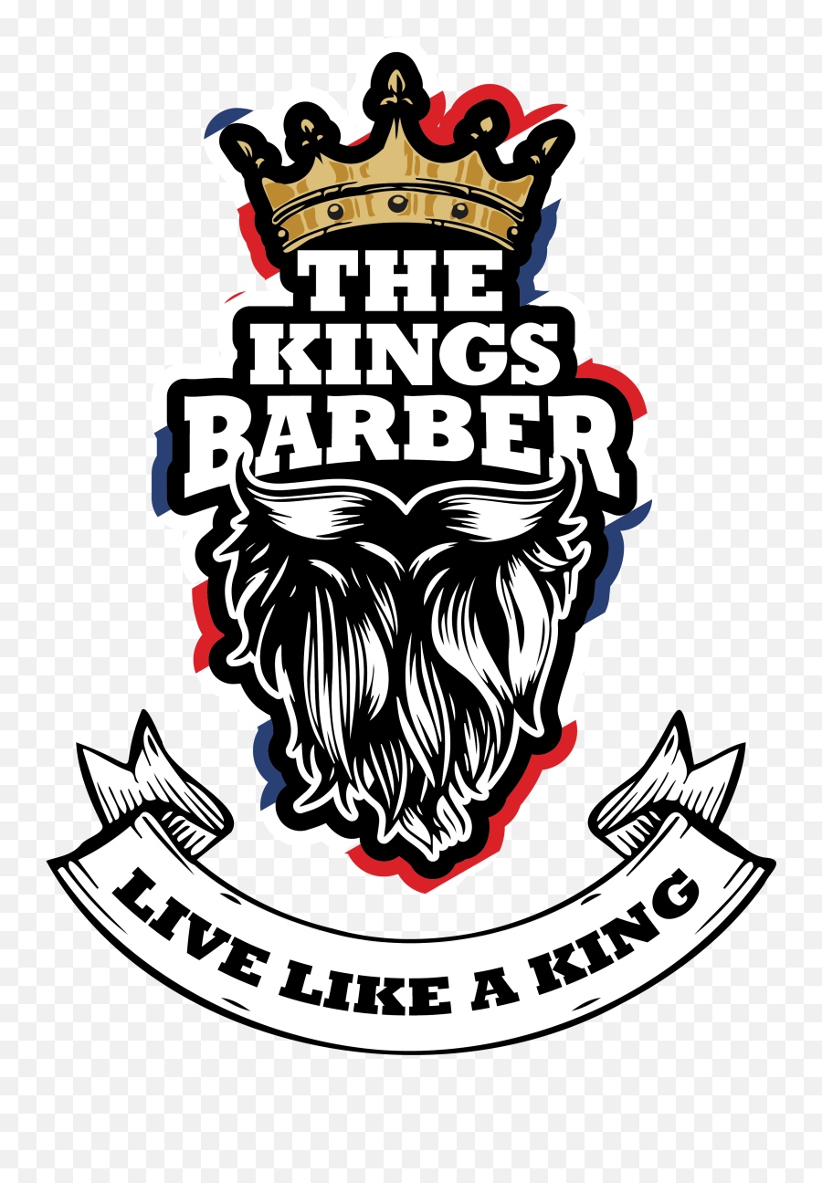 The Kingu0027s Barber Live Like A King Emoji,Barber Logo Designs