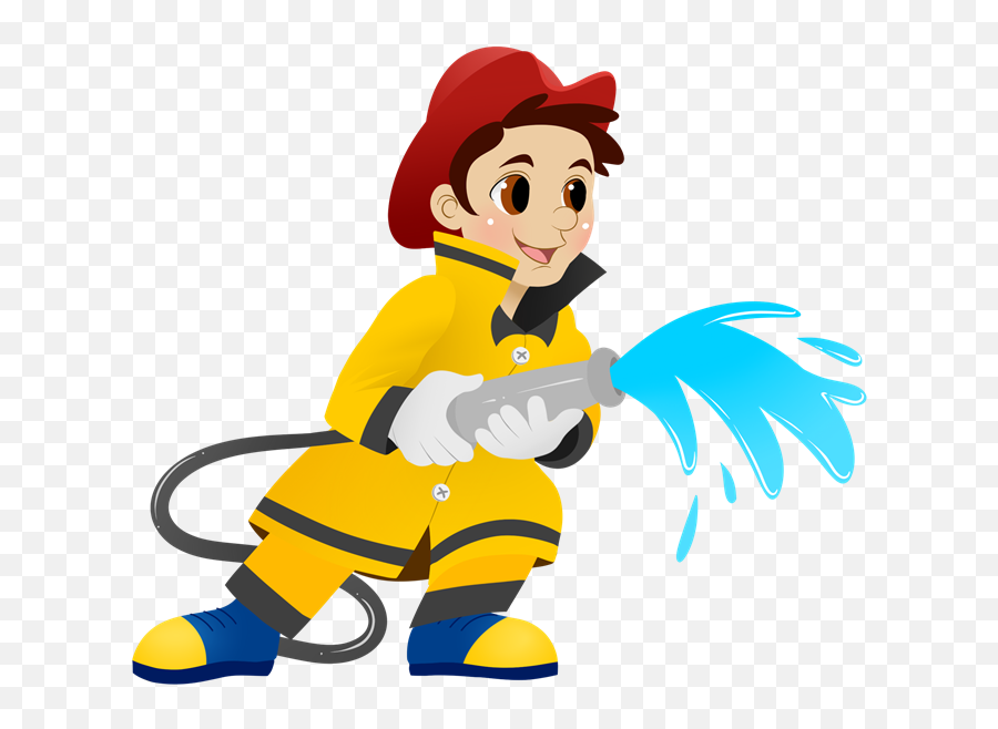 Firefighter Clipart - Fireman Clipart Emoji,Fireman Clipart