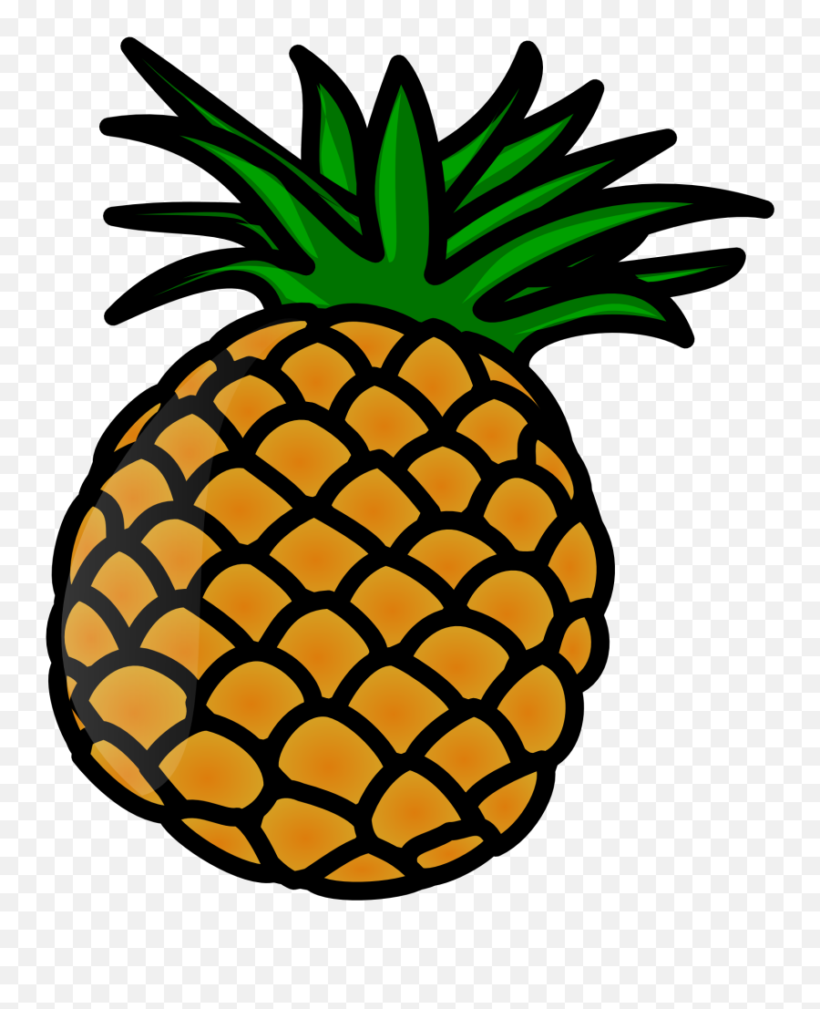 Pineapple Clip Art - Pineapple Clipart Emoji,Art Clipart
