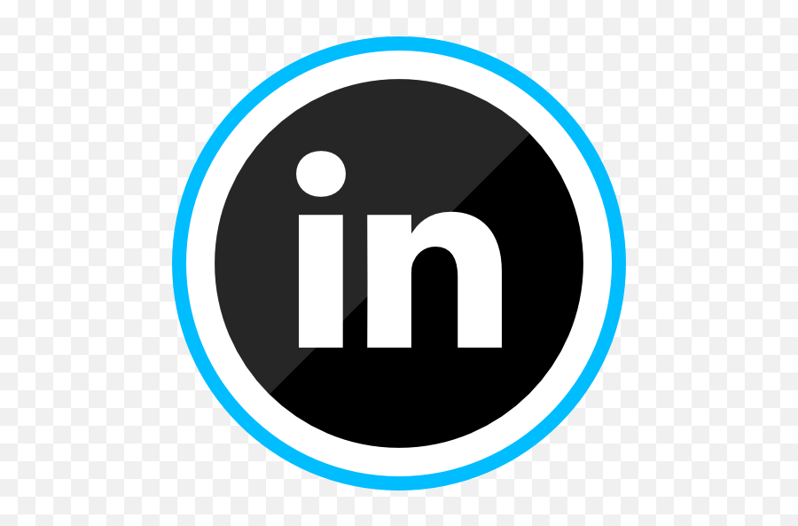 Linkedin Social Media Corporate Logo Free Icon Of Free - Dot Emoji,Corporate Logo