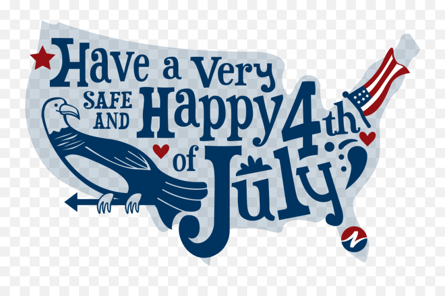 Have A Happy 4th Of July Clipart - Full Size Clipart Fourth Happy Birthday America Emoji,4th Of July Clipart