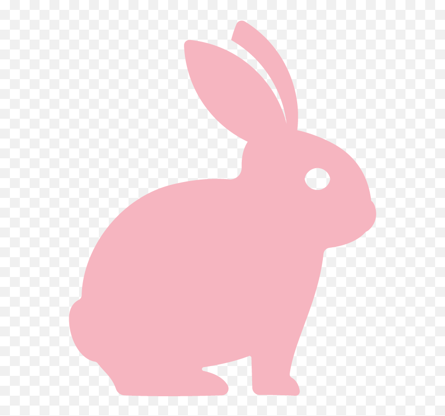 Easter Bunny Silhouette Clip Art - Silhouette Png Download Easter Bunny Silhouette Png Emoji,Easter Bunny Png