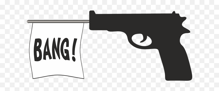 400 Free Gun U0026 Rifle Vectors - Pixabay Cartoon Gun Shooting Emoji,Pistol Clipart