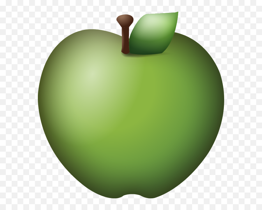 Emoji Apple Png Icon - Green Apple Emoji Transparent,Facepalm Emoji Png