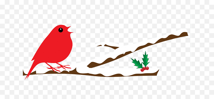 Winter Clipart - Winter Bird Clip Art Emoji,Winter Clipart