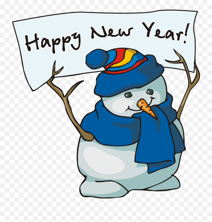 Enjoy Reading Articles - Cute Happy New Year Clipart Emoji,The End Clipart