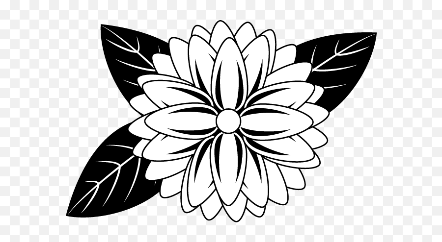 Dahlia Clipart Free Download Clip Art Free Clip Art On - Dahlia Clipart Black And White Emoji,Quilter Clipart