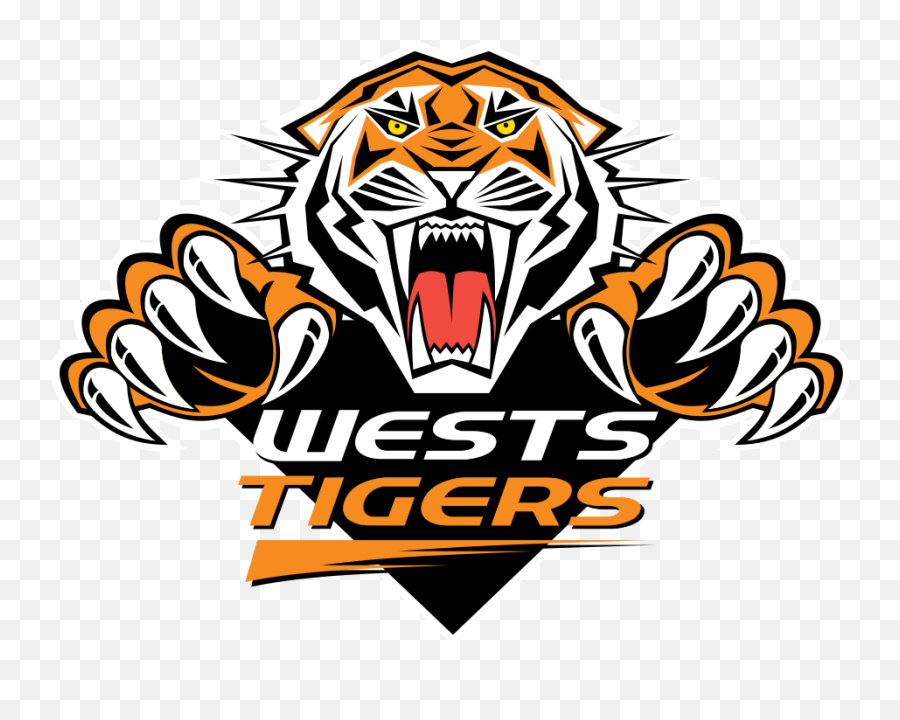 Old Tigers Logo - West Tigers Nrl Logo Emoji,Detroit Tigers Logo