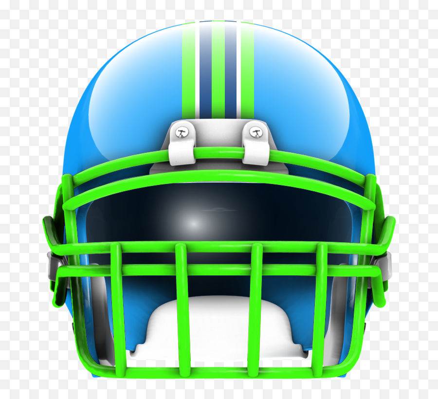 Football Helmet Clipart Front - Front Cartoon Football Helmet Emoji,Football Helmet Clipart