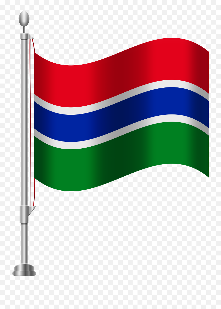 Gambia Flag Png Clip Art Transparent - Transparent Ghana Flag Png Emoji,Distressed American Flag Clipart